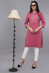 Embroidered Straight Kurta