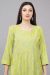 Women Printed Straight Kurta