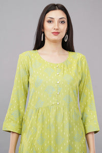 Women Printed Straight Kurta