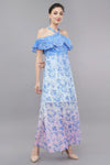 Ombre Love Gown Floral Print