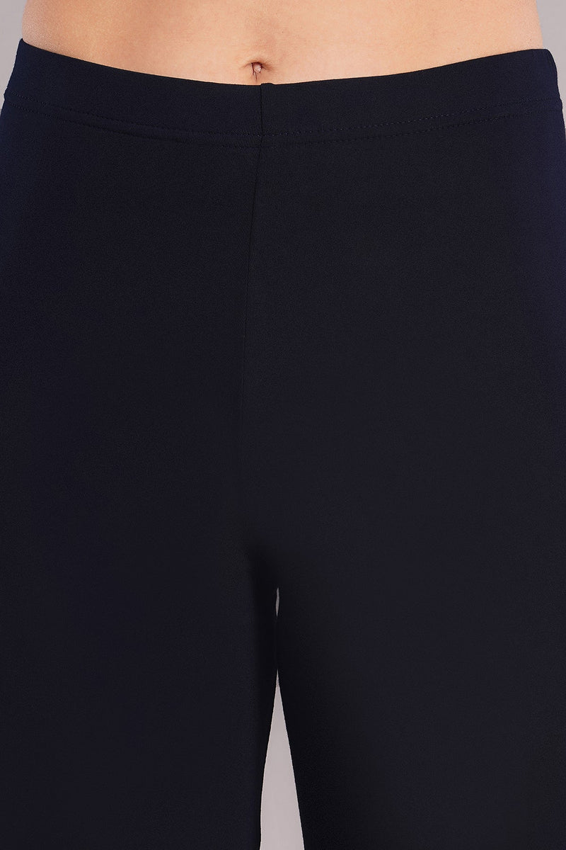 Shruthi Stretch Churidar Leggings || DARK NAVY