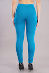 Shruthi Stretch Churidar Leggings || T BLUE