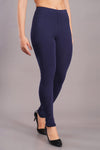 Shruthi Stretch Churidar Leggings || LT NAVY