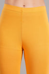 Shruthi Stretch Churidar Leggings || GOLDEN YELLOW