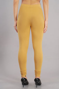 Shruthi Stretch Churidar Leggings || STONE