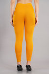 Shruthi Ankle Length Leggings with elasticated Waist||MUSTED YELLOW