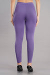 Shruthi Ankle Length Leggings with elasticated Waist||LAVENDER