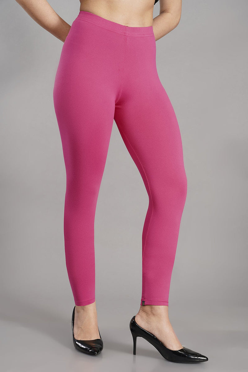 Shruthi Ankle Length Leggings with elasticated Waist||FUSHIYA