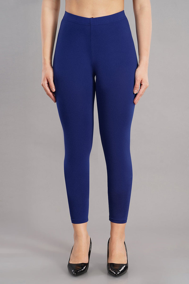 Shruthi Ankle Length Leggings with elasticated Waist||OLD ROYAL