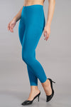 Shruthi Ankle Length Leggings with elasticated Waist||T BLUE