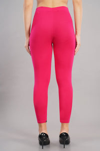 Shruthi Ankle Length Leggings with elasticated Waist||RANI ROSE