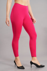 Shruthi Ankle Length Leggings with elasticated Waist||RANI ROSE