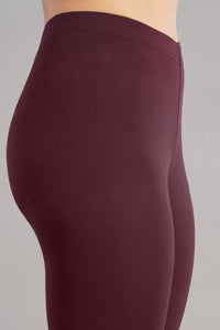 Shruthi Ankle Length Leggings with elasticated Waist||WINE