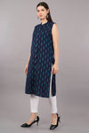 Geometric Print Straight Kurta