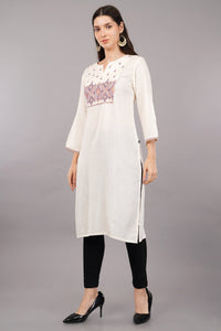 Womens Natural Blush Kurta.