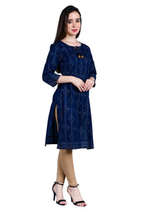 Printed Straight Kurta